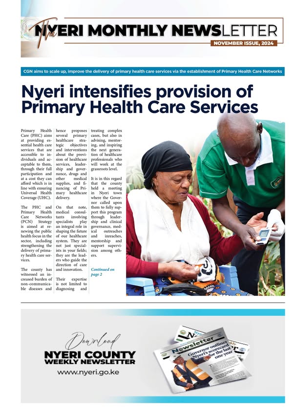 Monthly Newsletter – November